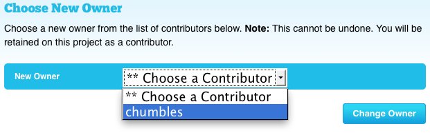 choose contributor